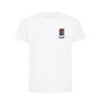 Paul Pogba World Cup Sticker Kids T-Shirt – paul pogba sticker kids white tshirt Players Couture design