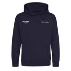 Paul Scholes hoodie – navy kids' hoodie featuring the Paul Scholes Players Couture logo