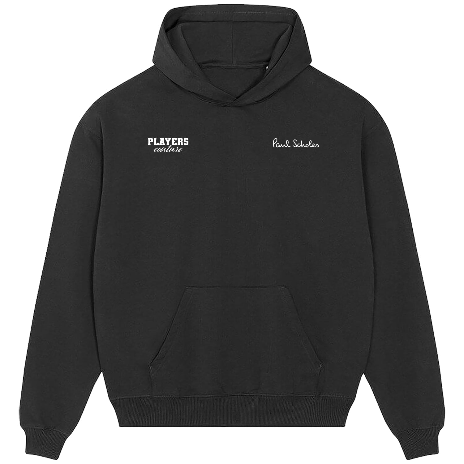 Paul Scholes Logo Players Couture Men's Casual Hoodie Black
