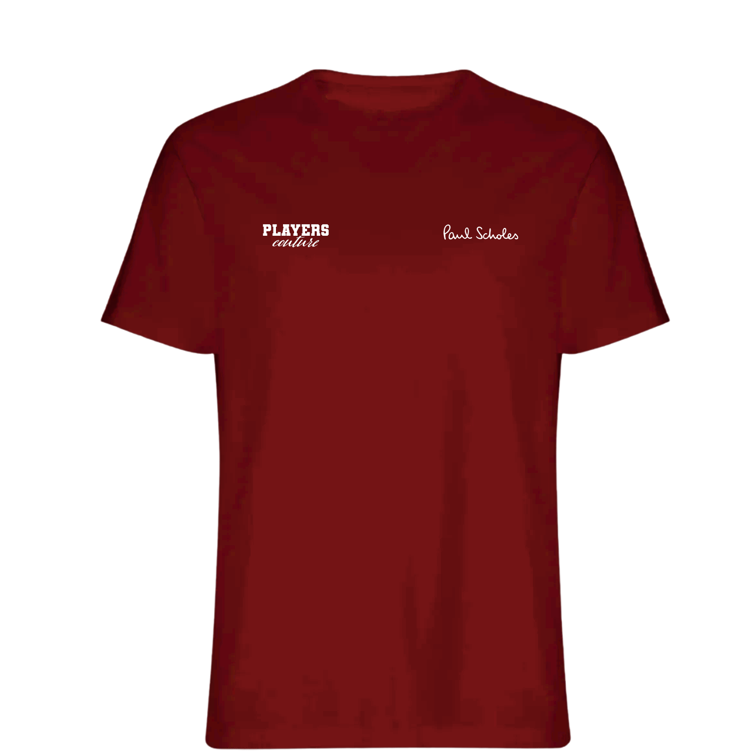 Paul Scholes Logo Players Couture Mens T-Shirt