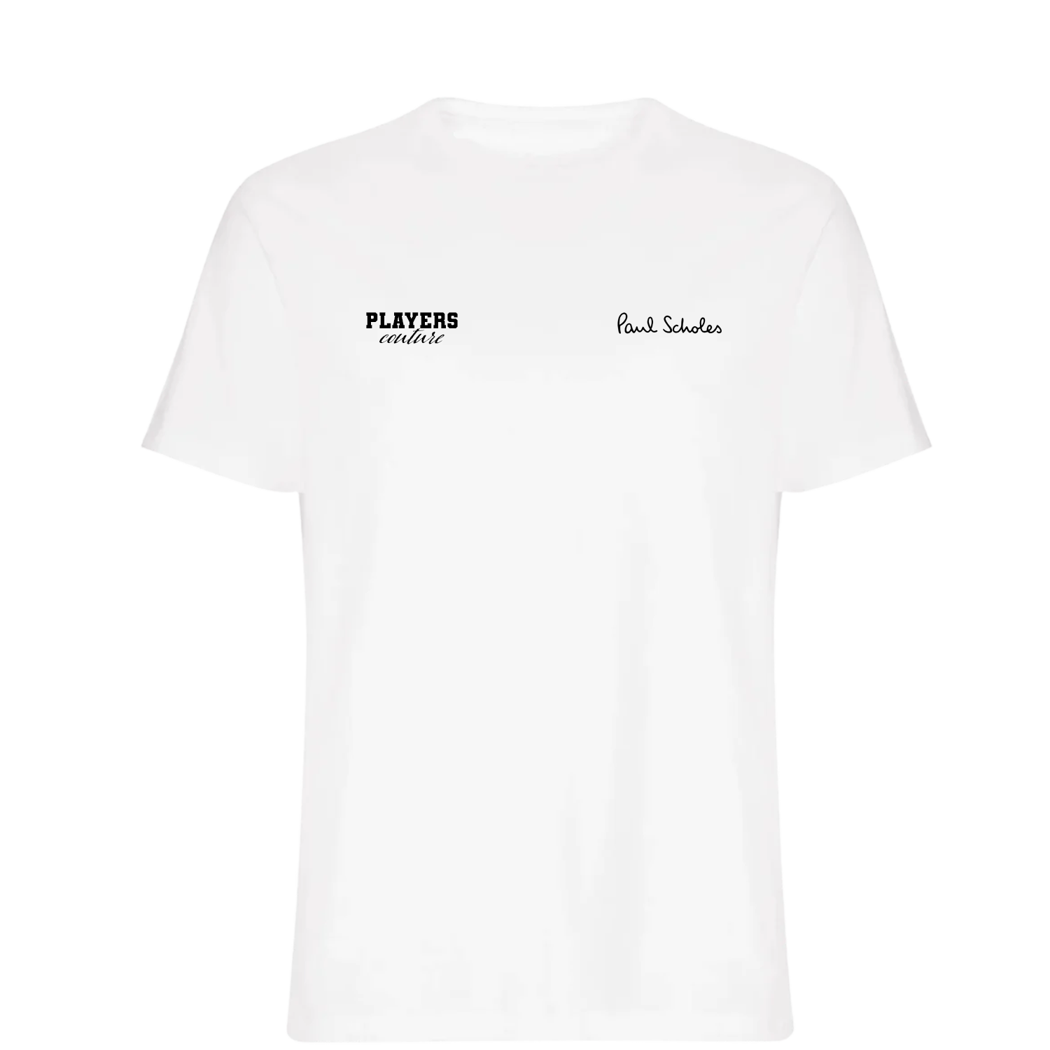 Paul Scholes Logo Players Couture Mens T-Shirt