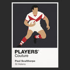 Paul Sculthorpe St Helens rugby league hoodie black
