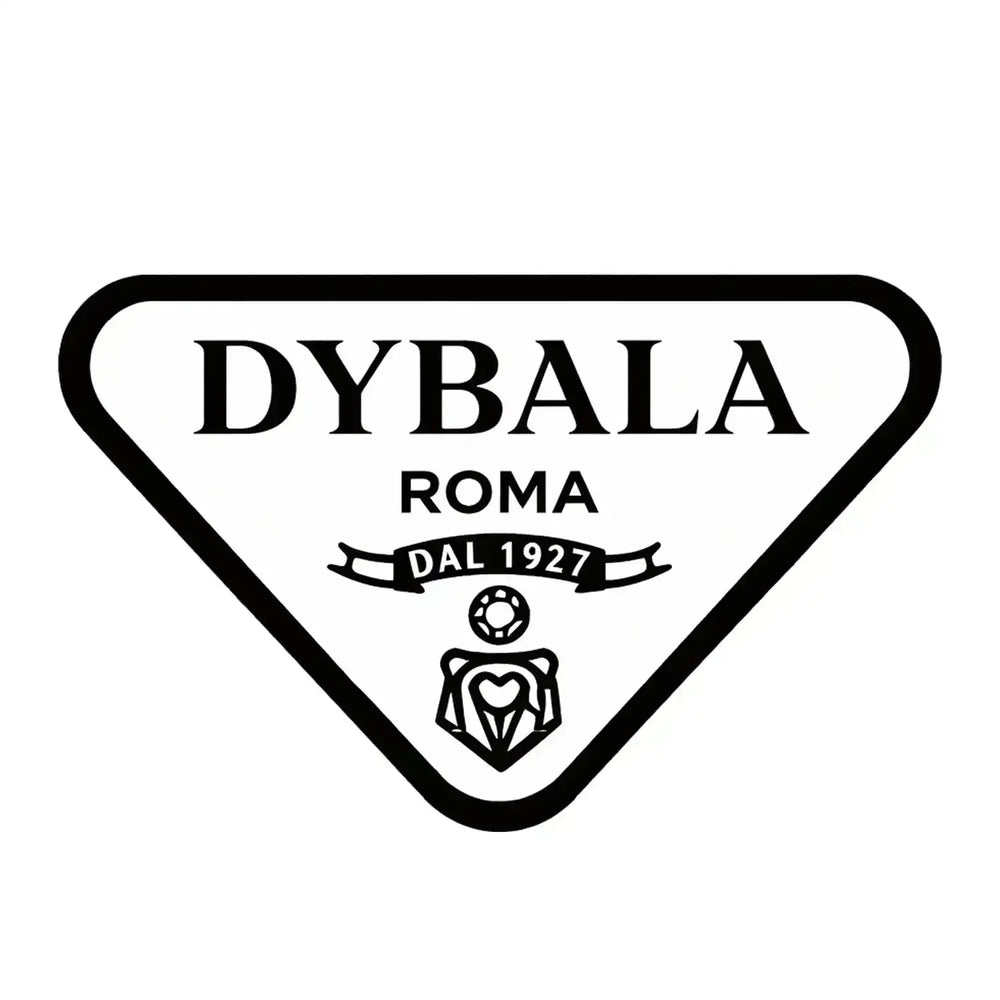 Paulo Dybala Logo Players Couture Mens T-Shirt - White / S | Argentina, Fashion Collection, Football, Juventus, Men's, Palermo, Roma, T-Shirts, Volume 1