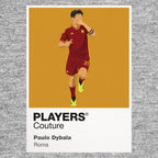 Paulo Dybala Roma Men's Hoodie - Grey