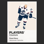 Pavel Bure Canucks Ice Hockey Icon Frame Men's T-Shirt – image 9