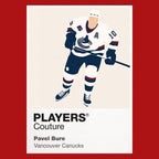 Pavel Bure Canucks Ice Hockey Icon Frame Men's T-Shirt – image 10