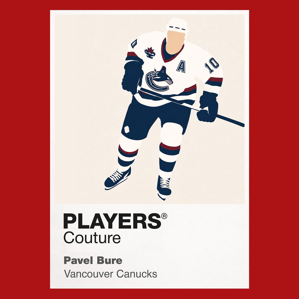 Pavel Bure Canucks Ice Hockey Icon Frame Men's Hoodie – image 7