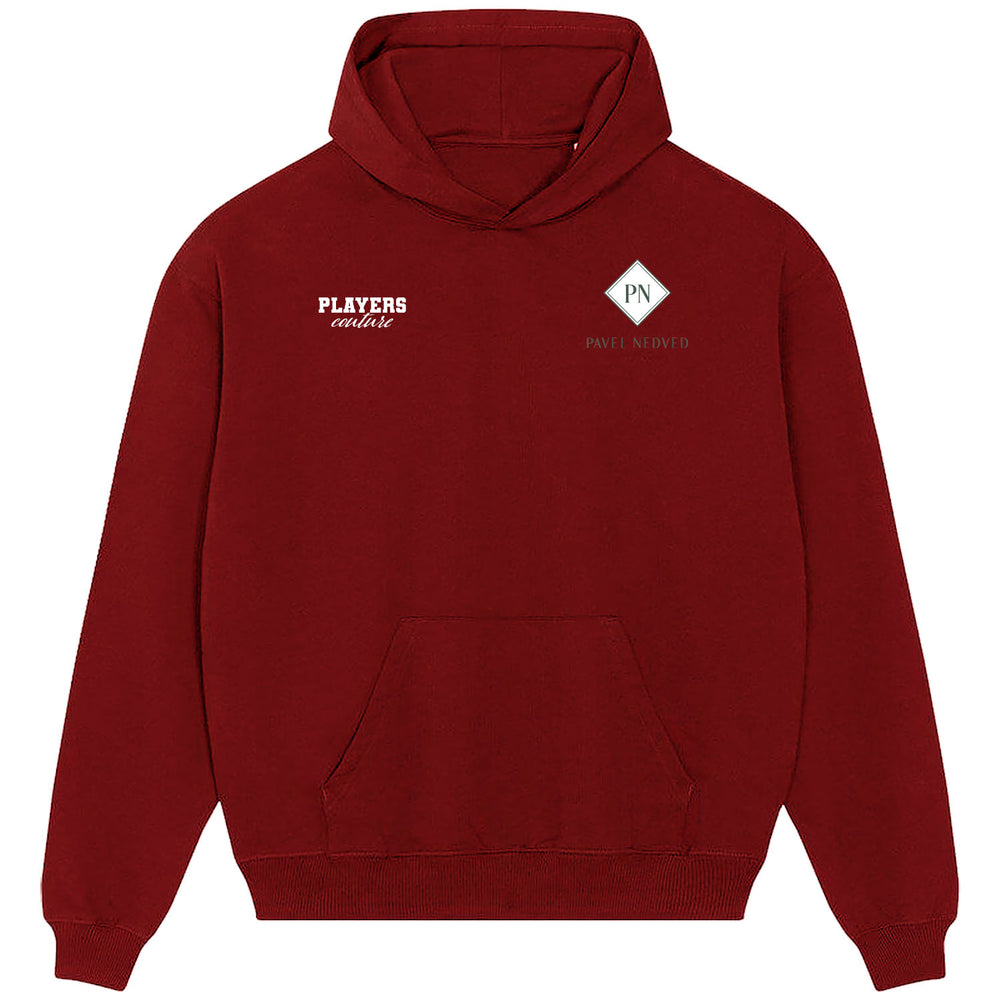 Pavel Nedved Logo Players Couture Men's Casual Hoodie Red