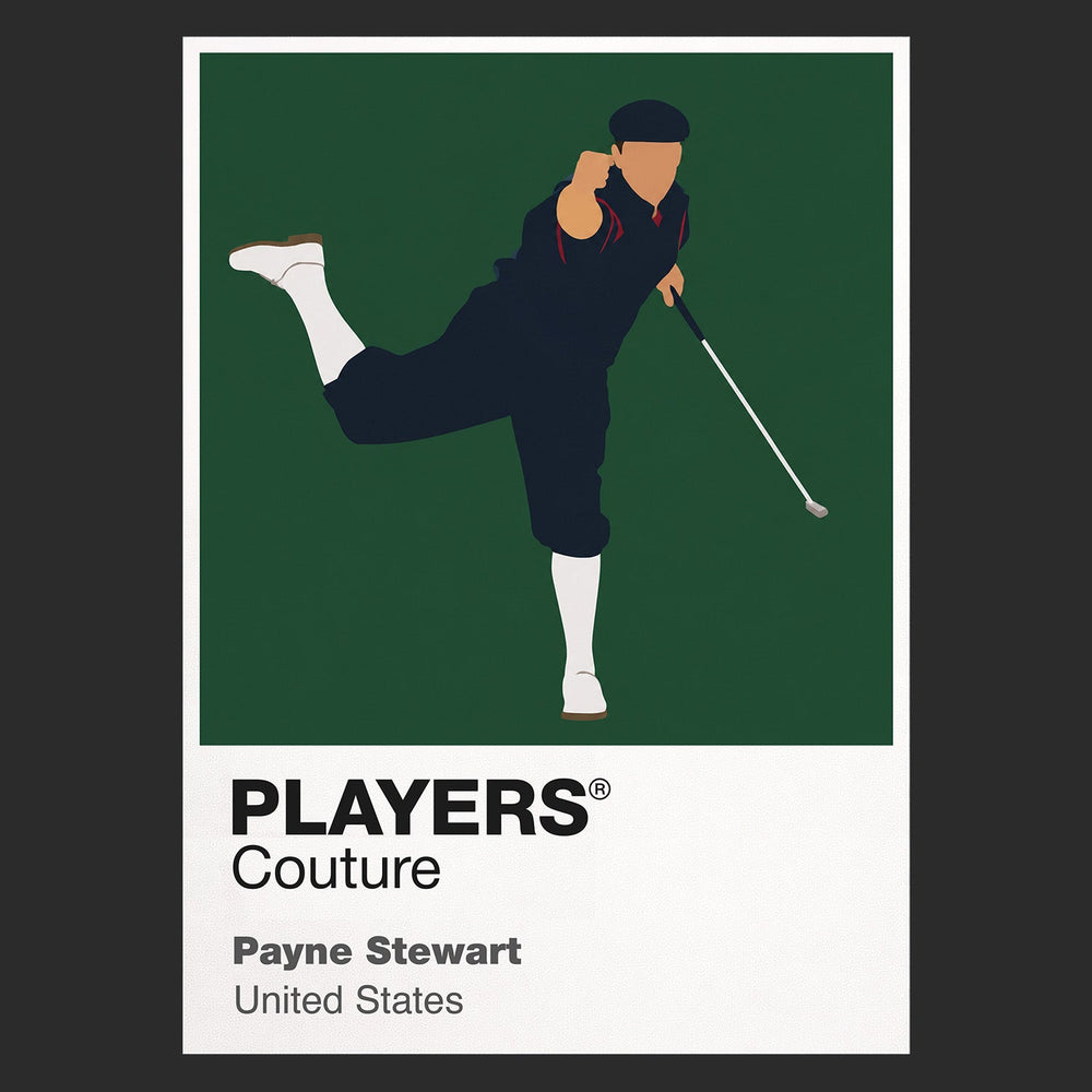 Payne Stewart Golf Icon Frame Men's Polo Shirt