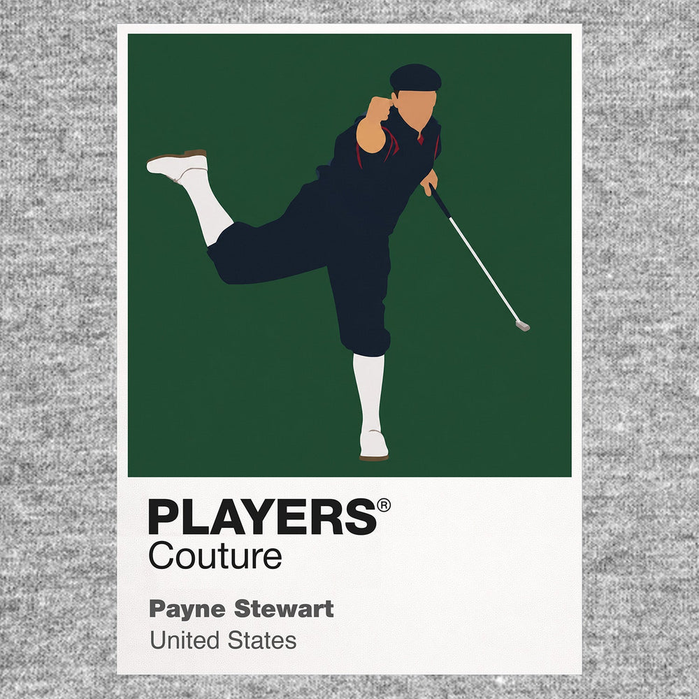 Payne Stewart Golf Icon Frame Men's Polo Shirt
