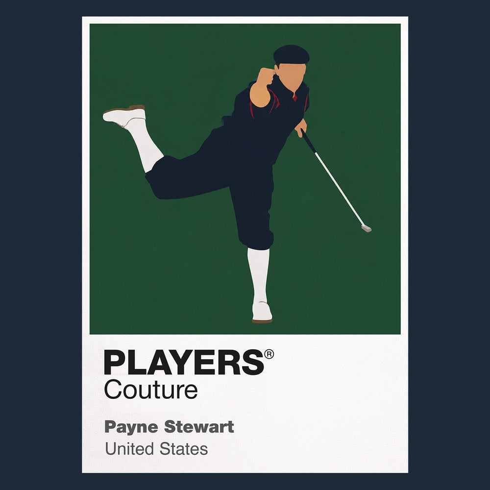 Payne Stewart Golf Icon Frame Men's Polo Shirt
