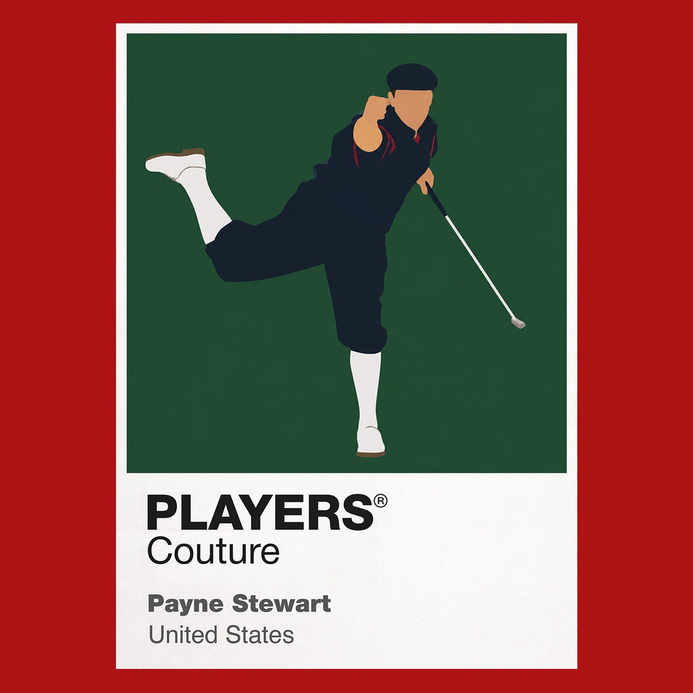 Payne Stewart Golf Icon Frame Men's Polo Shirt