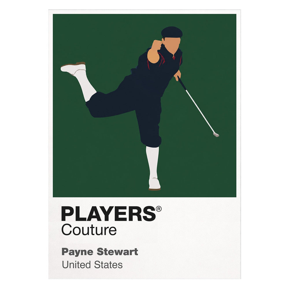 Payne Stewart Golf Icon Frame Men's Polo Shirt