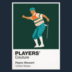 Payne Stewart Miami Dolphins Golf Icon Frame Men's Hoodie
