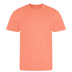 Custom Upload Your Logo Men's Sports T-Shirt – close-up detail shot of the Custom Upload Your Players Couture logo design