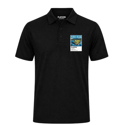 Pebble Beach Golf Icon Frame Herren-Poloshirt