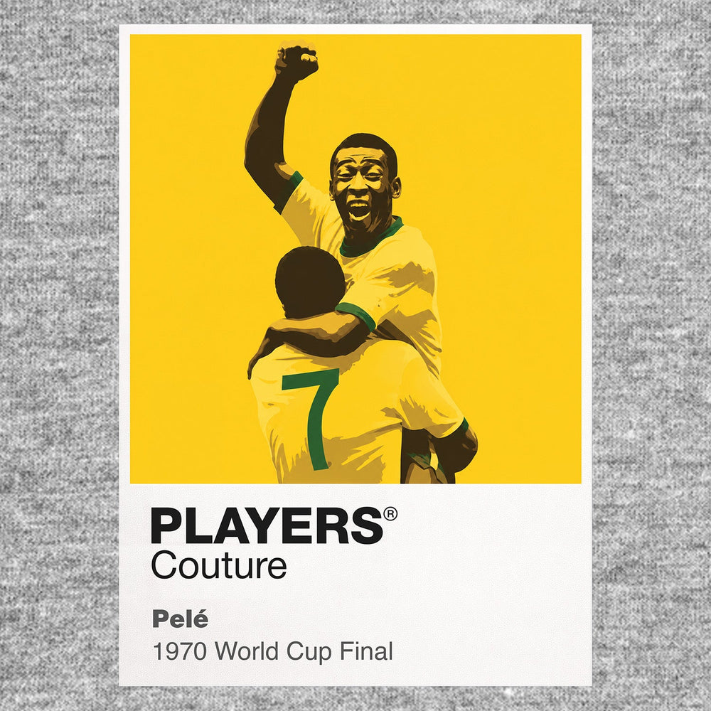 Pele 1970 Players Couture Frame Gray