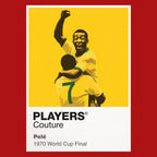 Pele 1970 Players Couture Frame Red