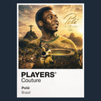 Pele Brazil Atlas Frame artwork by Players Couture