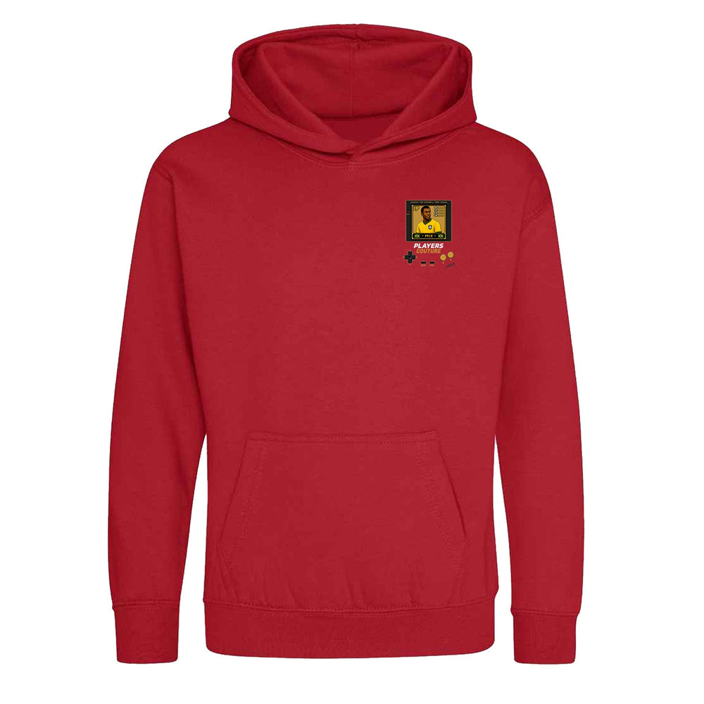 Pele 1P 8-Bit hoodie retro gaming design by Players Couture