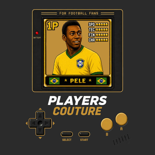 Pele Legend 8-Bit Men's Hoodie - image 1