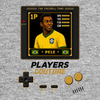 Pele 1P 8-Bit t-shirt retro gaming design by Players Couture