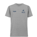 Pele Logo Players Couture Mens T-Shirt Gray