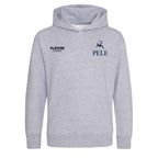 Pele Logo Players Couture Kids Hoodie Gray