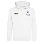 Pele Logo Players Couture Kids Hoodie White