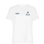 Pele Logo Players Couture Mens T-Shirt White