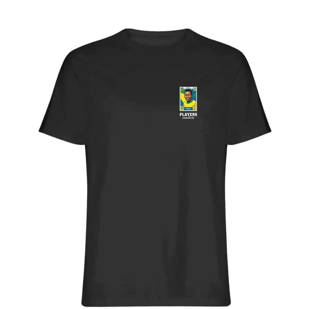 Pele World Cup t-shirt – black men's t-shirt featuring the Pele World Cup Players Couture logo