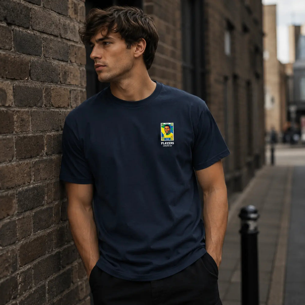 Pele World Cup Sticker Men's T-Shirt