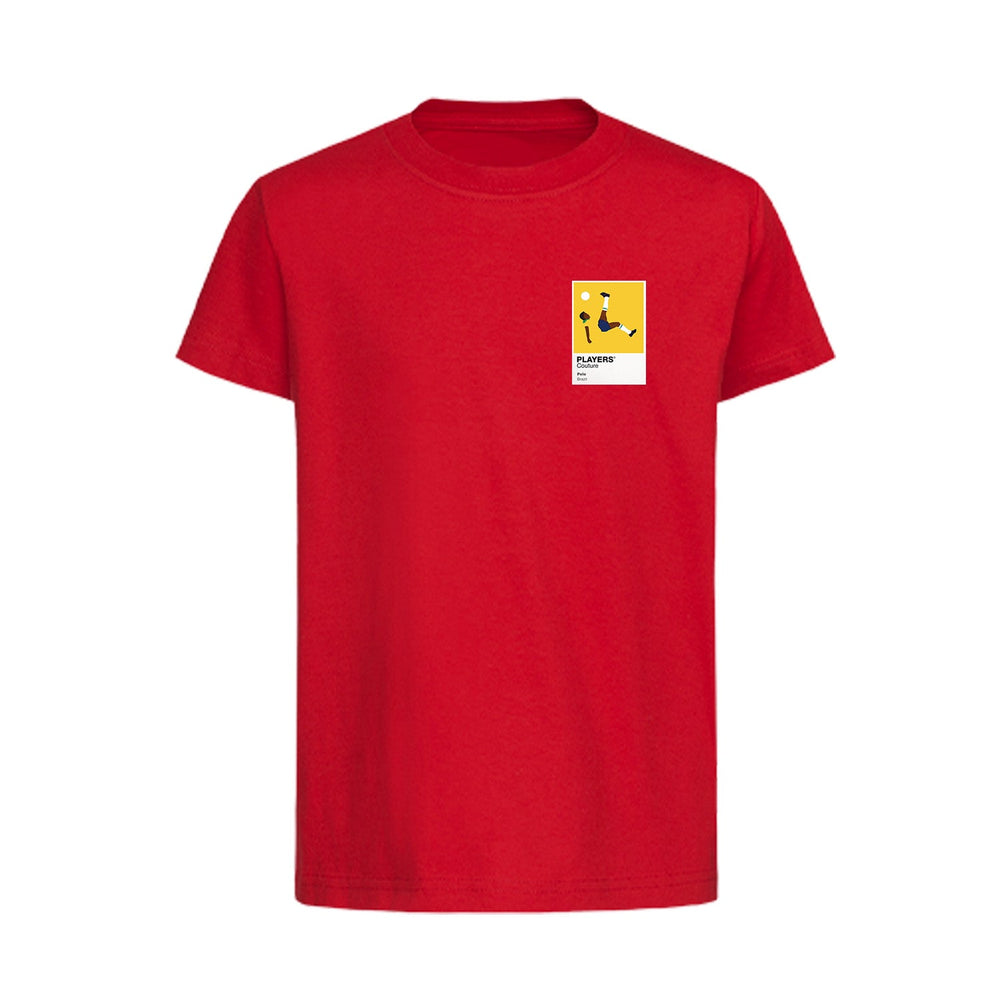Pele Players Couture Kids Red T-Shirt