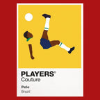 Pele Players Couture Frame Red