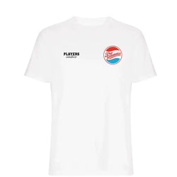 Pep Guardiola t-shirt – white men's t-shirt featuring the Pep Guardiola Players Couture logo