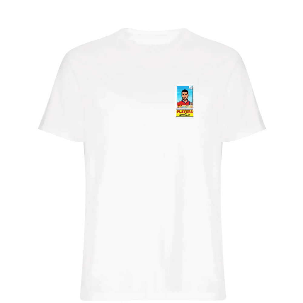 Pep Guardiola World Cup t-shirt – white men's t-shirt featuring the Pep Guardiola World Cup Players Couture logo