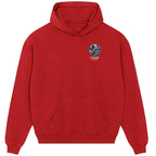 Pep Guardiola hoodie – red men's hoodie featuring the Pep Guardiola Players Couture logo