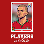 Pepe World Cup Sticker Kids T-Shirt – pepe red Players Couture design