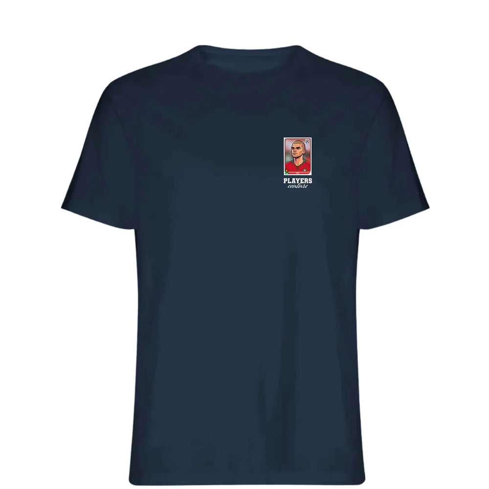 Pepe World Cup t-shirt – navy men's t-shirt featuring the Pepe World Cup Players Couture logo