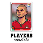 Pepe World Cup Sticker Men's Hoodie – pepe white Players Couture design
