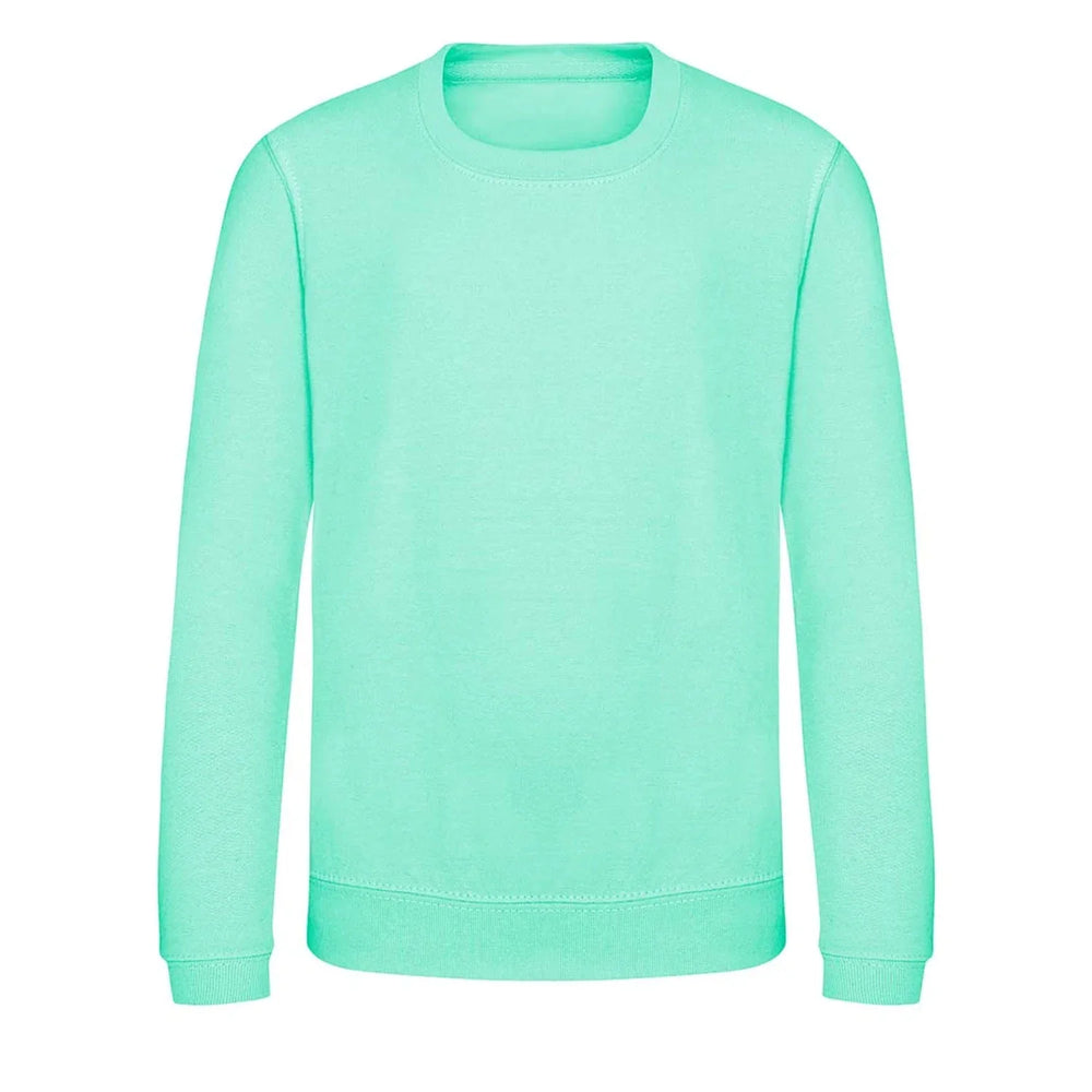 Custom Upload Your Logo Kids Sweatshirt – close-up detail shot of the Custom Upload Your Players Couture logo design