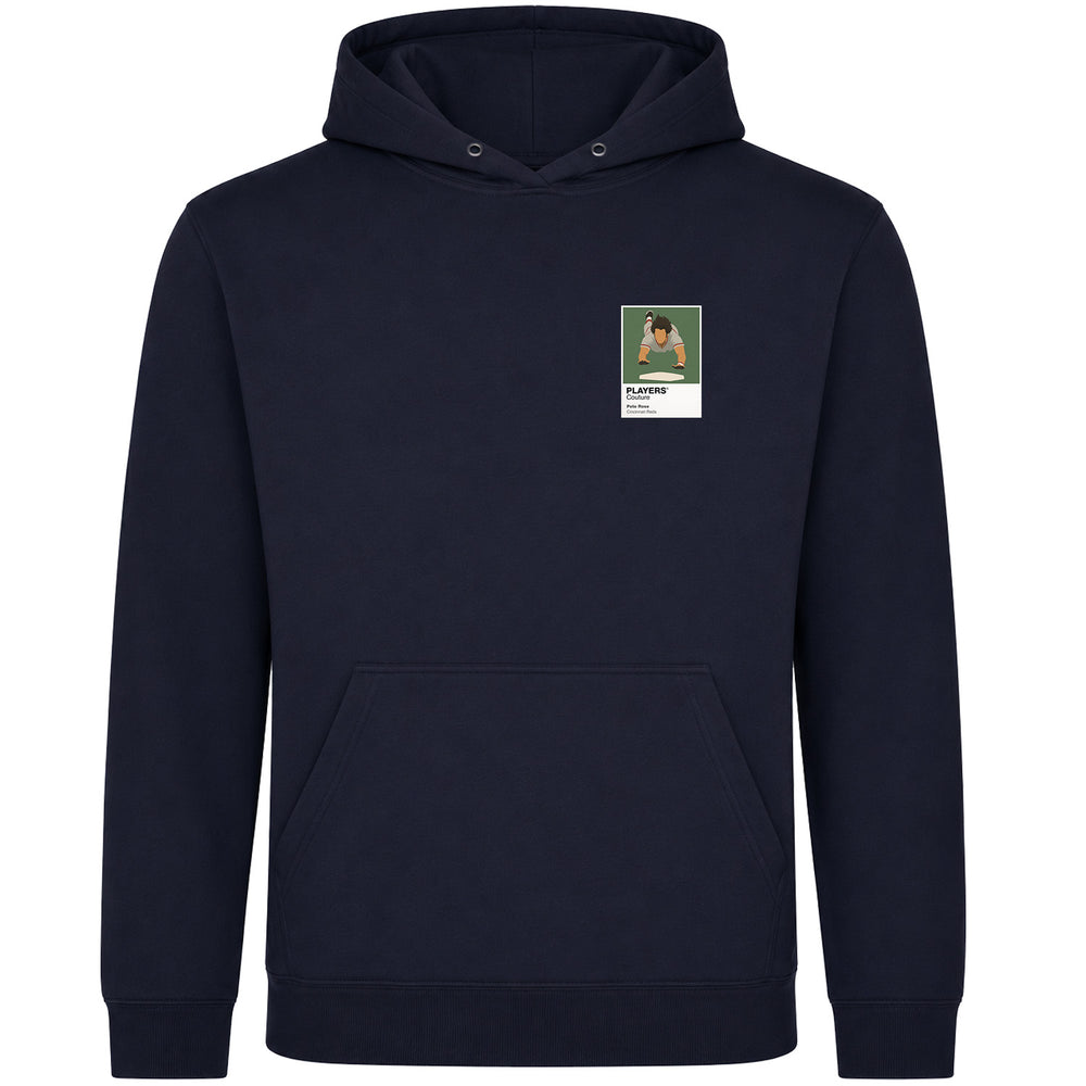 Pete Rose Reds Baseball Icon Frame Men's Hoodie - Navy