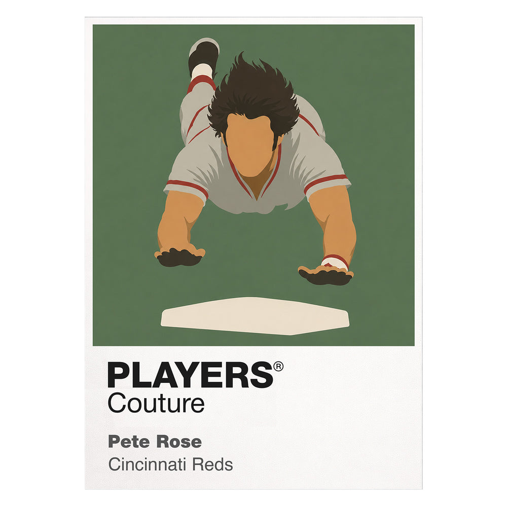 Pete Rose Reds Baseball Icon Frame - Icon Design