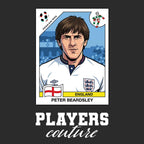 Peter Beardsley World Cup Sticker Kids Hoodie – peter beardsley black Players Couture design