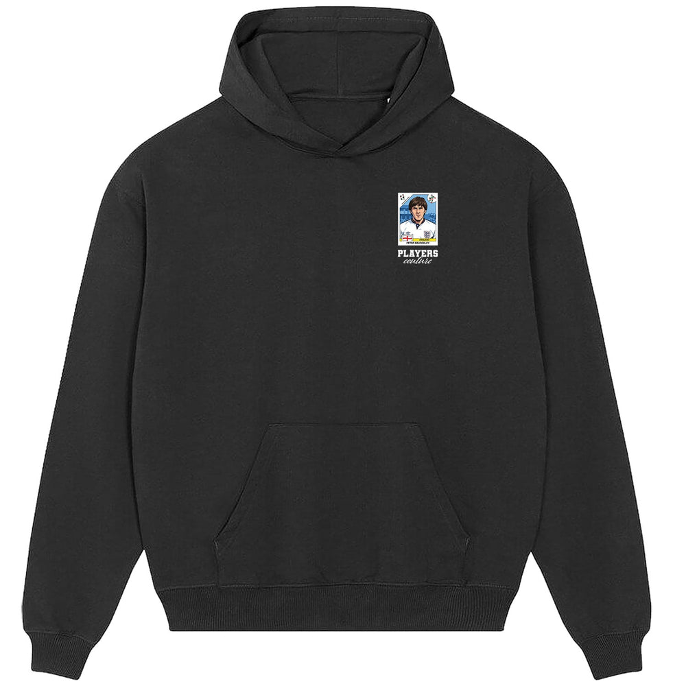 Peter Beardsley World Cup Sticker Men's Hoodie – peter beardsley sticker mens black hoodie Players Couture design