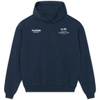 Peter Crouch Logo 2 Players Couture Men's Casual Hoodie Navy