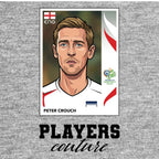 Peter Crouch World Cup Sticker Kids Hoodie – peter crouch grey Players Couture design
