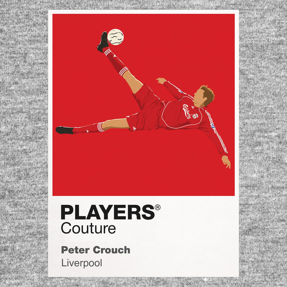 Peter Crouch Liverpool Men's T-Shirt - Grey