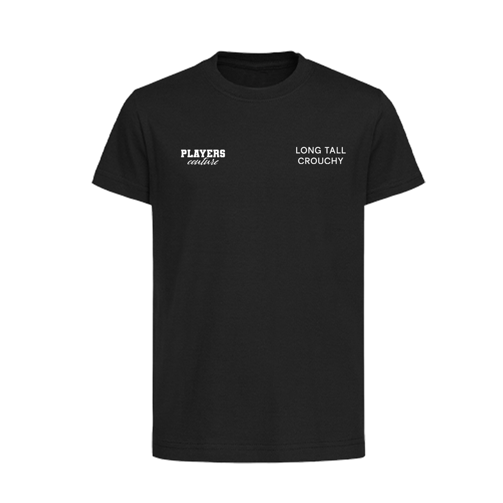 Peter Crouch Logo Players Couture Kids T-Shirt Black