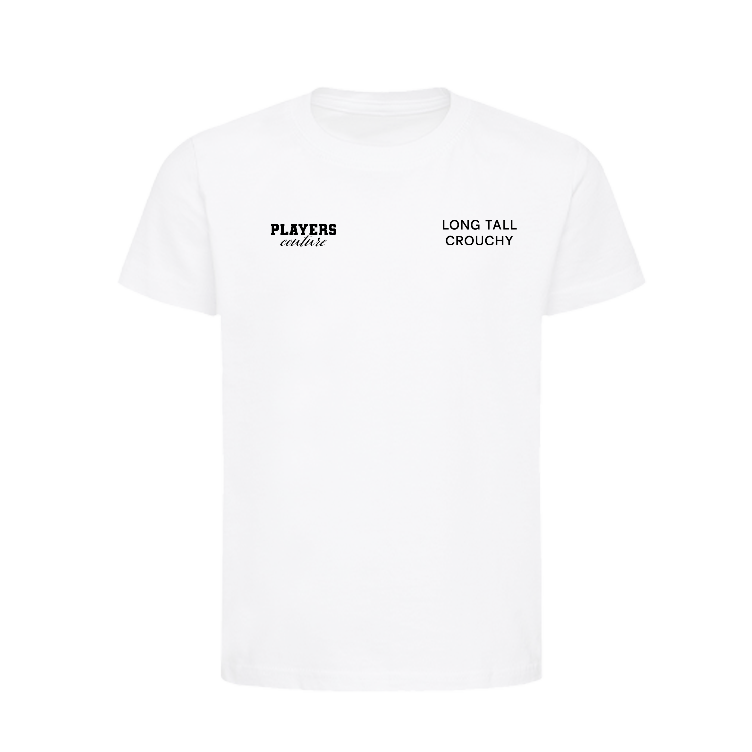 Peter Crouch Logo Players Couture Kids T-Shirt White